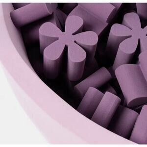 SMOL Foam Shapes Flower Daisy - 30pc Purple NWT